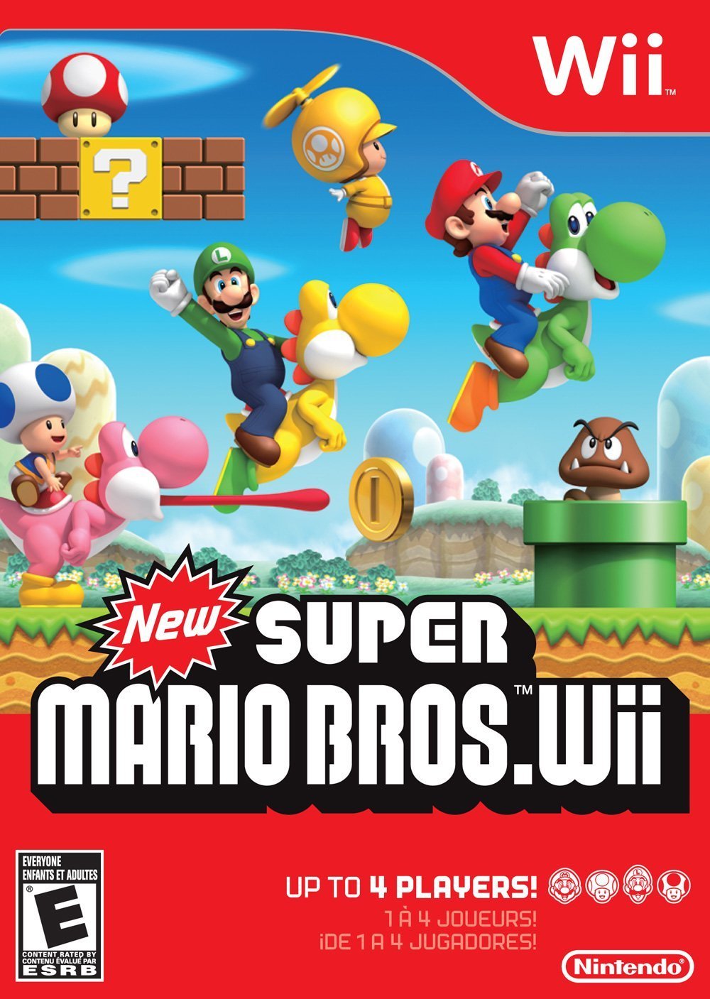 Super mario bros wii